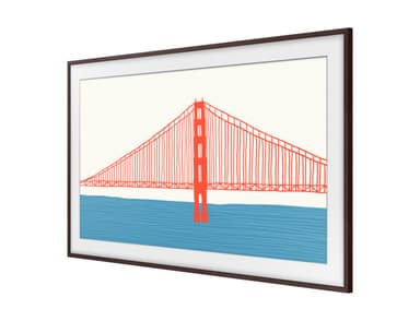 Samsung The Frame 50" ram (2021-2024, brun)