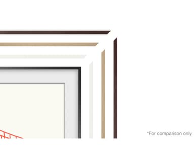 Samsung The Frame 43" ram (2021-2024, teak)