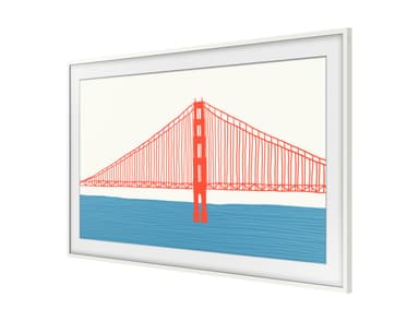 Samsung The Frame 50" ram (2021-2024, vit)