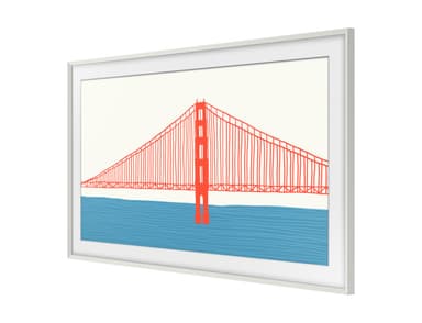 Samsung The Frame 65" fasad ram (2021-2024, vit)
