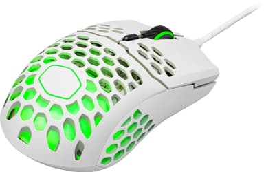 Cooler Master MM711 mus för gaming (matt vit)