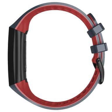Twin Sport Armband Fitbit Charge 4 - Mörkgrå/röd