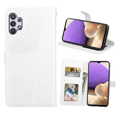 EZO Mobilplånbok 3-kort Samsung Galaxy A32 5G  - Vit