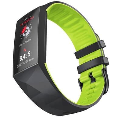 Twin Sport Armband Fitbit Charge 3 - Svart/lime