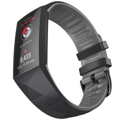 Twin Sport Armband Fitbit Charge 3 - Svart/grå