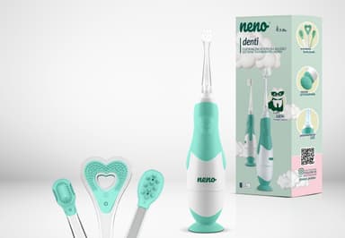 Neno Denti eltandborste för barn 763003 (vit)