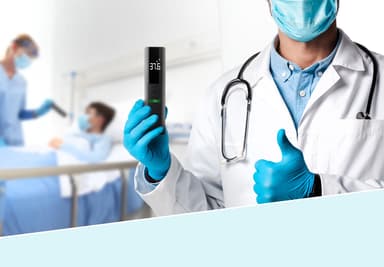 Neno Medic T02 IR-termometer 763004 (svart)