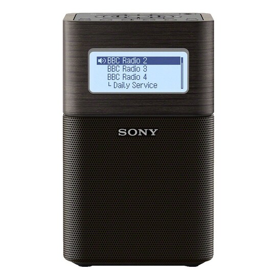 Sony DAB+ radio XDRV1BTDW (svart)