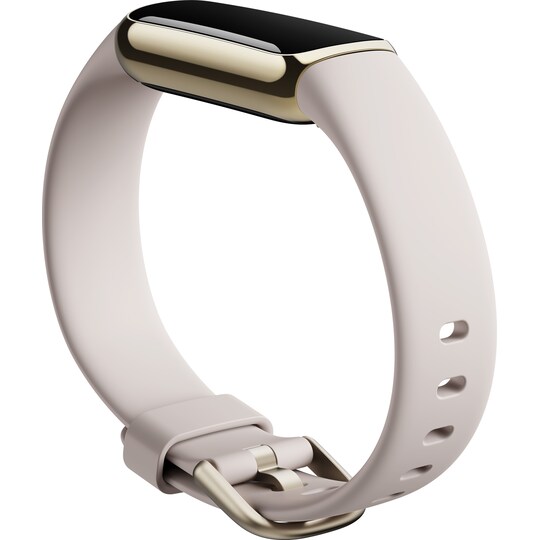 Fitbit Luxe aktivitetsarmband (soft guld/vit)