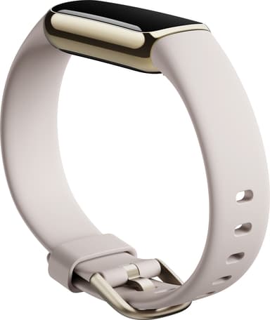 Fitbit Luxe aktivitetsarmband (soft guld/vit)