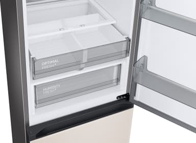 Samsung Bespoke kylskåp/frys kombiskåp RB34A7B5D39/EF (satin beige)