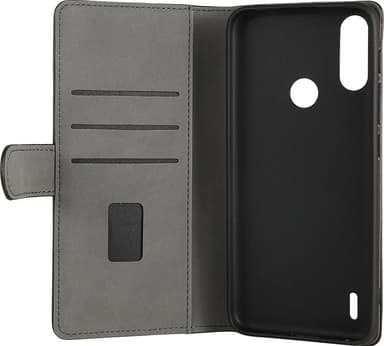 Gear Motorola Moto E7i/E7i Power plånboksfodral (svart)