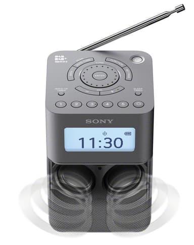 Sony DAB+ radio XDR-V20DH (grå)