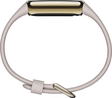 Fitbit Luxe aktivitetsarmband (soft guld/vit)