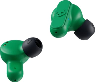 Skullcandy Dime True Wireless hörlurar (mörkblå/grön)