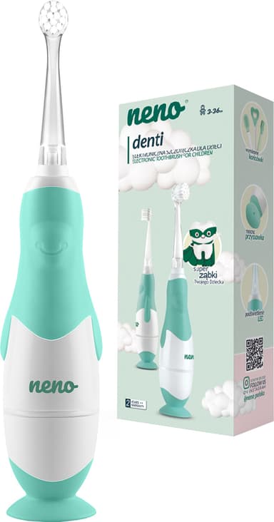 Neno Denti eltandborste för barn 763003 (vit)