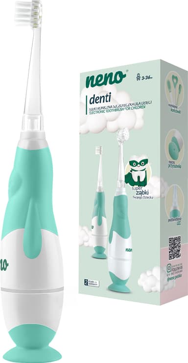 Neno Denti eltandborste för barn 763003 (vit)