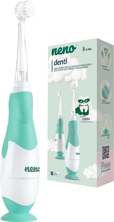 Neno Denti eltandborste för barn 763003 (vit)