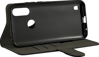 Gear Motorola Moto E6i plånboksfodral (svart)