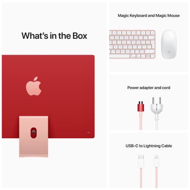 iMac 24" 8C CPU/7C GPU/256 (rosa)