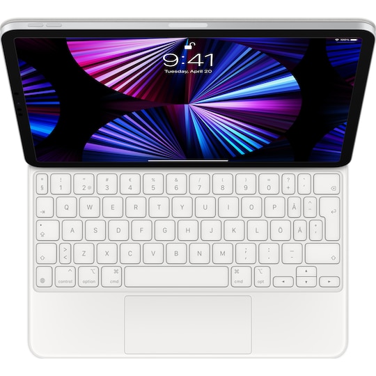 Apple Magic Keyboard för iPad Air och Pro 11" (vit) (SE)