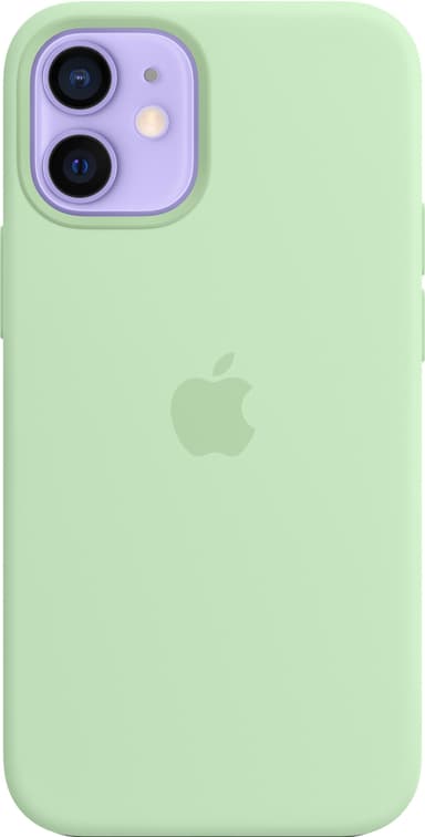 Apple iPhone 12 Mini silikonfodral med MagSafe (Pistachio)