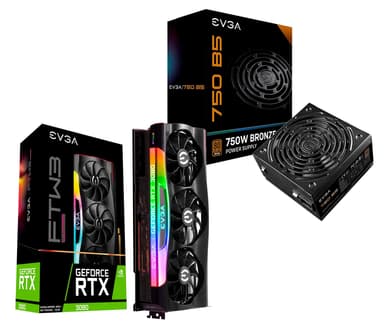 RTX 3080 FTW3 10GB + 750WB BU