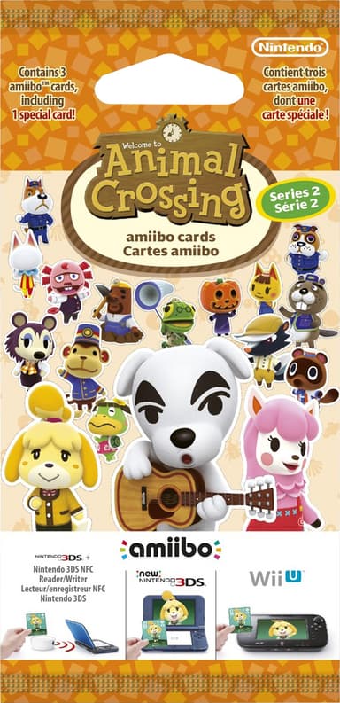 Nintendo Amiibo Animal Crossing Series 2 kort