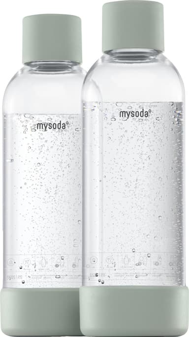 MySoda flaska M2PB10F-GG (2-pack, pigeon)
