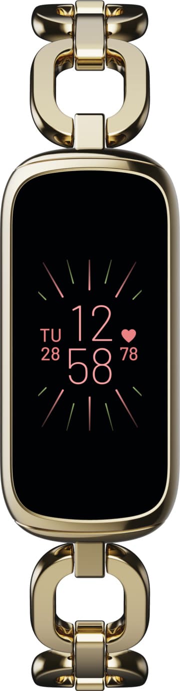 Fitbit Luxe Special Edition aktivitetsarmband (soft gold/pion)