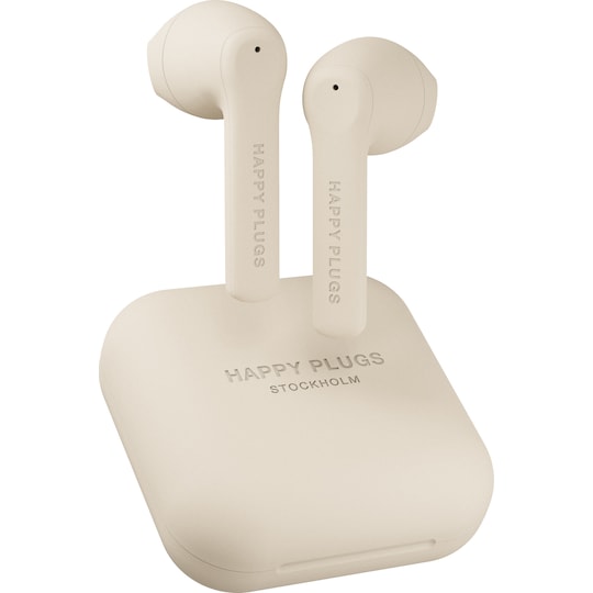 Happy Plugs Air 1 GO true wireless in-ear hörlurar (nude)