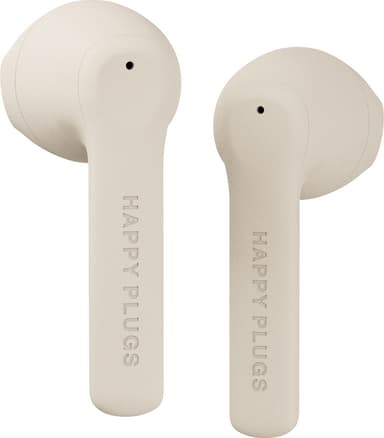 Happy Plugs Air 1 GO true wireless in-ear hörlurar (nude)