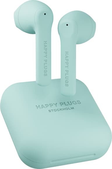 Happy Plugs Air 1 GO true wireless in-ear hörlurar (mint)