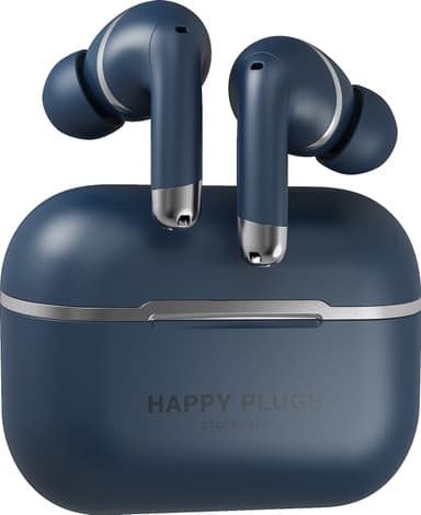 Happy Plugs Air 1 ANC true wireless in-ear hörlurar (blå)