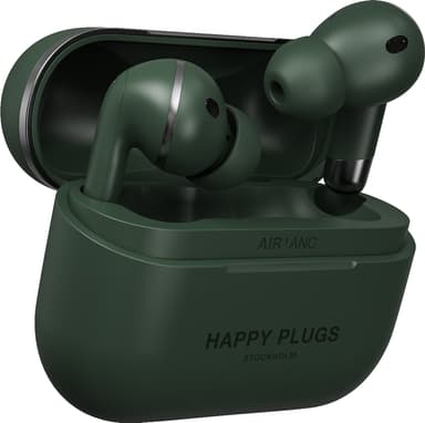 Happy Plugs Air 1 ANC true wireless in-ear hörlurar (grön)