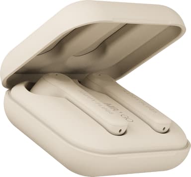 Happy Plugs Air 1 GO true wireless in-ear hörlurar (nude)