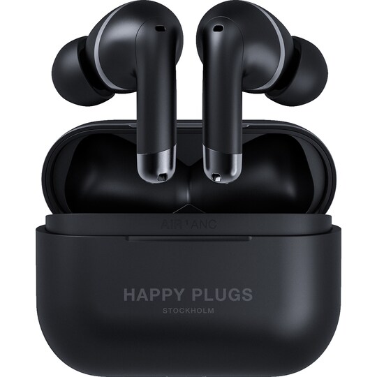 Happy Plugs Air 1 ANC true wireless in-ear hörlurar (svart)