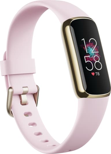 Fitbit Luxe Special Edition aktivitetsarmband (soft gold/pion)
