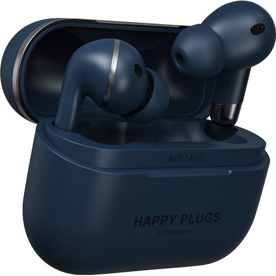 Happy Plugs Air 1 ANC true wireless in-ear hörlurar (blå)