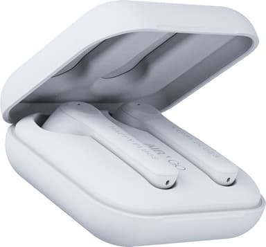 Happy Plugs Air 1 GO true wireless in-ear hörlurar (vit)