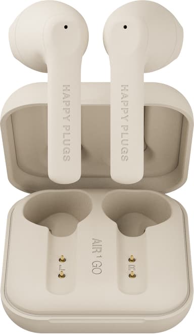 Happy Plugs Air 1 GO true wireless in-ear hörlurar (nude)