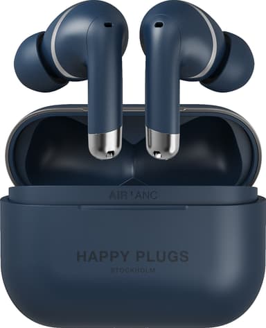 Happy Plugs Air 1 ANC true wireless in-ear hörlurar (blå)