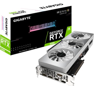 Gigabyte GeForce RTX 3080 VISION OC grafikkort (10GB)
