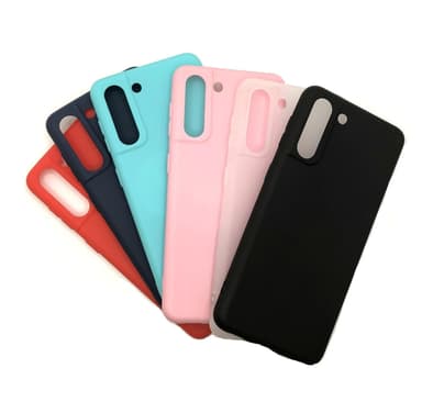 SKALO Samsung S21 Ultratunn TPU-Skal - Rosa