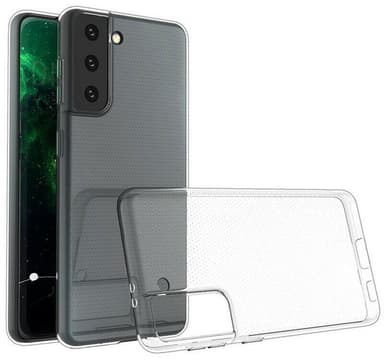 Transparent Silikon TPU-Skal till Samsung S21 Plus
