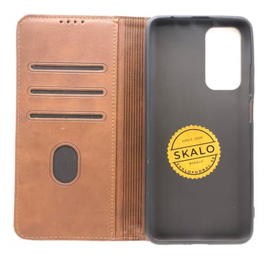 Plånboksfodral Premium Xiaomi Mi 10T / 10T Pro - Mörkbrun