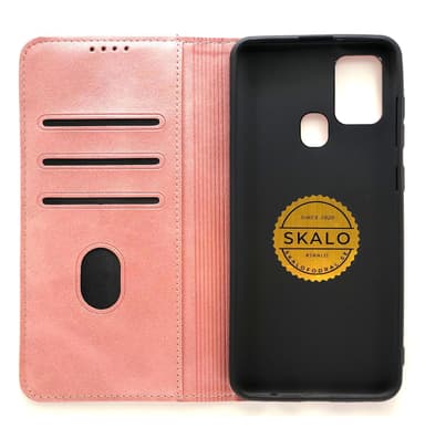 Plånboksfodral Premium Samsung A21s - Rosa