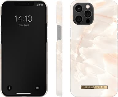 iDeal of Sweden fodral för iPhone 12 Pro Max (rose pearl marble)
