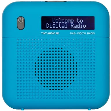 Tiny Audio M3 DAB+ radio (blå) Tiny Audio M3 DAB+ radio (blå)