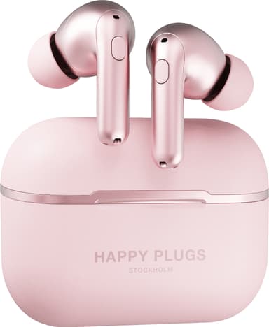 Happy Plugs Air 1 Zen True Wireless in ear-hörlurar (rosa guld)